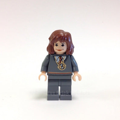 LEGO Minifigure-Hermione, Gryffindor Stripe, Time-Turner Necklace-Harry Potter / Prisoner of Azkaban-HP054-Creative Brick Builders